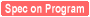 spec on program